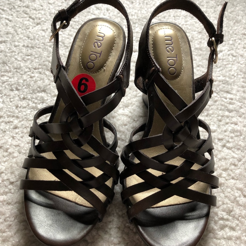 Brown sandals